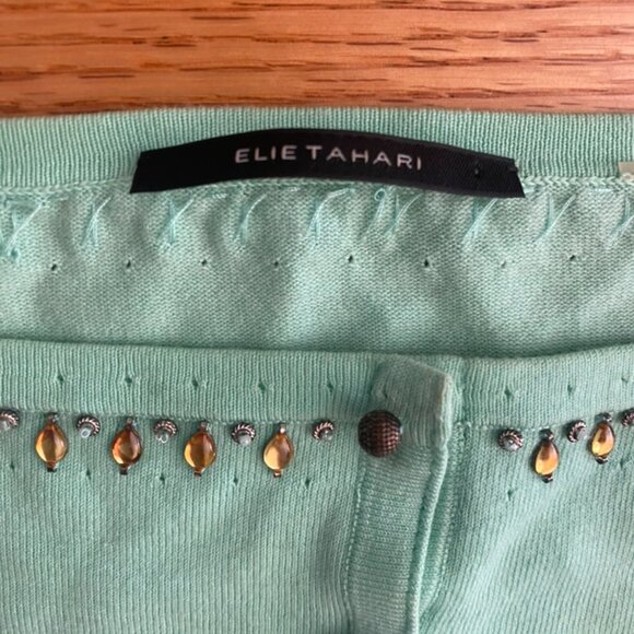 Elie Tahari cardigan sweater - Picture 2 of 8
